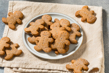 Festive Gingerbread Man Cookies