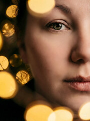 Portrait in Warm Reflections