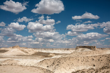 Bozzhyra valley panorama, Mangystau, Kazakhstan