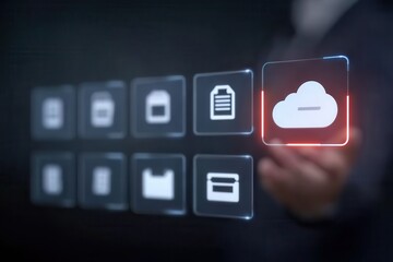 A cloud based console connecting report publishing and online document structure into a central folder delivering clear information management