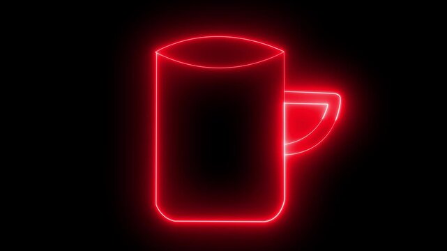 smoky coffee cup icon animated icon smoky coffee and tea cup  icon 