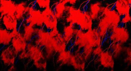 Abstract Red and Black Cloud Pattern | Dark Texture Background for Art, Design, or Horror Theme