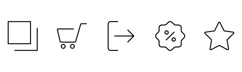 UX UI web icons. Vector illustrator, Suitable for Web Page, Mobile App, Web, and Print.