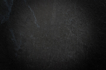 Dark grey black slate background or texture