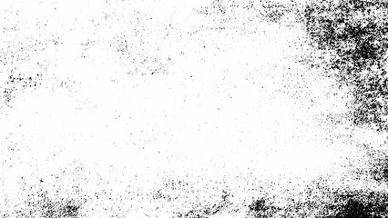 Gritty black and white dust overlay texture for distressed vintage effect Vector, illustration