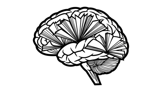 Detailed line art illustration of an intricate symmetrical circular ornamental design featuring a central star, geometric patterns, and a blank banner.