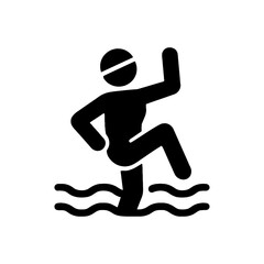 Water Aerobics Exercise Icon