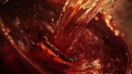 Pouring coffee liquid drink beverage close up shot macro splash dark food photography wallpaper background