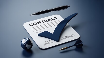 Business contract agreement and legal documentation process
