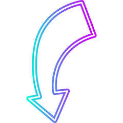 Arrow Neon Decoration