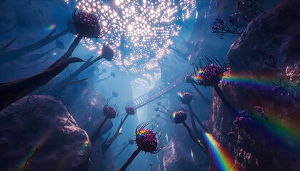 Obraz premium Fantasy Underwater Garden