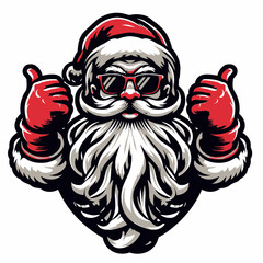 santa claus with a beard