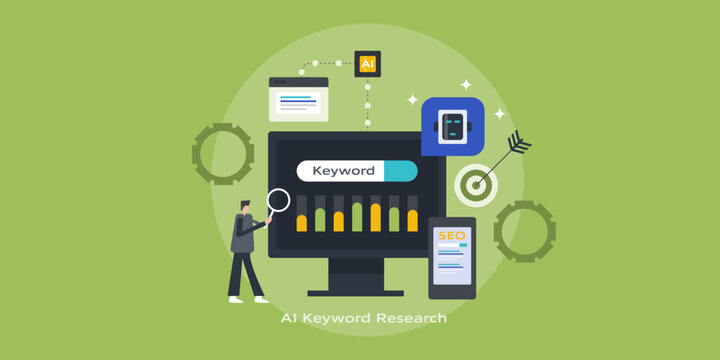 SEO engineer deploy advance AI keyword tool and extract deeper analytical data for content optimization framework.