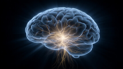Luminescent Brain Activity: Neural Network Sparks Light Across The Cortex And Mind