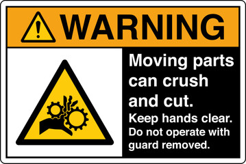 Safety Sign Signage WARNING M...