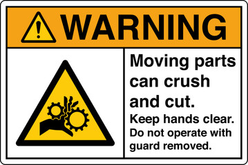 Safety Sign Signage WARNING M...