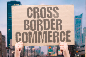 "Cross Border Commerce" Trade requires compliant transport operations. CROSS. BORDER. COMMERCE. TRADE. TRANSPORT.