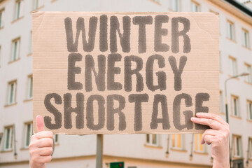 "Winter Energy Shortage" Heating systems fail amid infrastructure attacks. WINTER. ENERGY. HEATING. SHORTAGE. INFRASTRUCTURE.