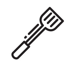 Outline Graphic of Spatula