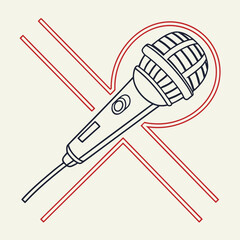 Mute Microphone Icon