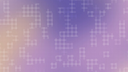 Pastel Purple Abstract Grid Line Background