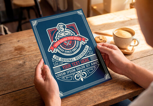 Restaurant Menu Mockup