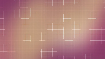 Peach Magenta Gradient Grid Line Abstract Background Design