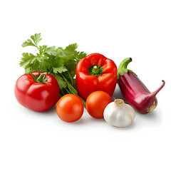 vegetables on a white background, isolate,Vegetables on a white background with copy space for your textFresh vegetables isolated on white background. Healthy food concept. Vegetables background.

