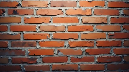 Obraz premium Vintage Red Brick Wall Background
