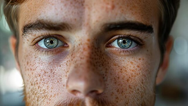 selective focus on before and after product effectiveness comparison