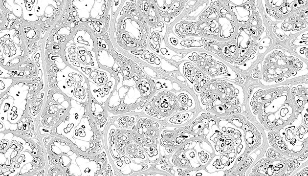 Abstract black marble veins or epoxy texture on a overlay transparent background. Print with Graphic Stylish Liquid Ink Stains. Trendy