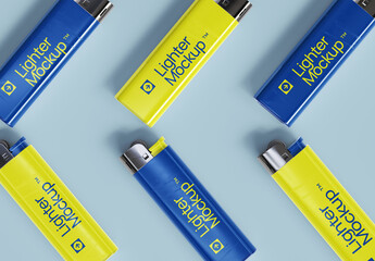 Pocket Lighter Mockup