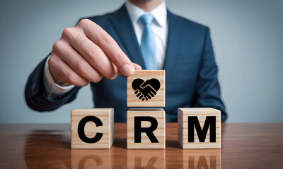 Elevate your CRM strategy, building customer relationships with trust and innovative solutions for business growth in a modern workspace