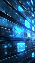 Vast digital mail icon collection for seamless online communication and inbox management.