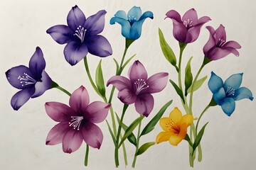 Obraz premium Bellflower crafts for kids