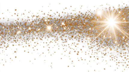 Twinkling stars Christmas magical glitter particles lens flare effect bokeh effect sparkling light glow flares glowing rays reflected sunlight stars in the night sky magical transformation