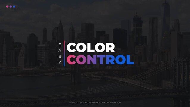 Gradient Title with Background 3