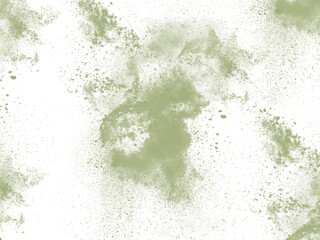 Green and white background with a lot of green specks