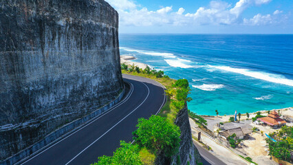 road to the sea, Melasti Beach Bali