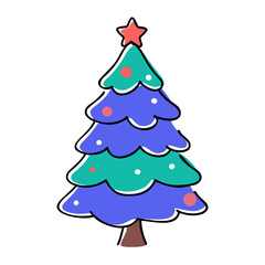 christmas tree line 