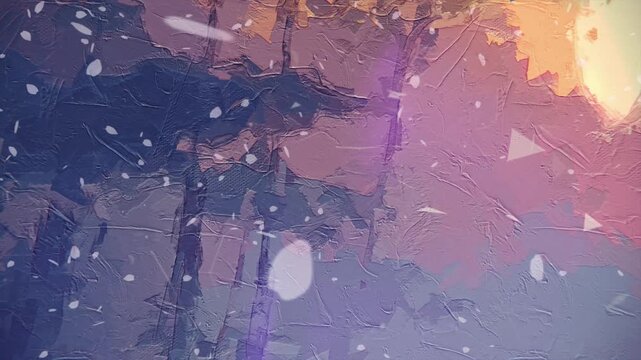 Various oil paintings, flowers, rabbits, running bamboo forests, chrysanthemums, landscapes, willows, lotus flowers, lotus leaves, lakes, flying birds, mountainous areas