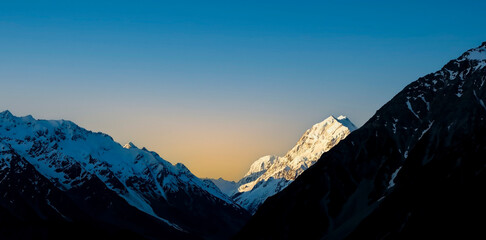 The AorakiMount Cook With Golden