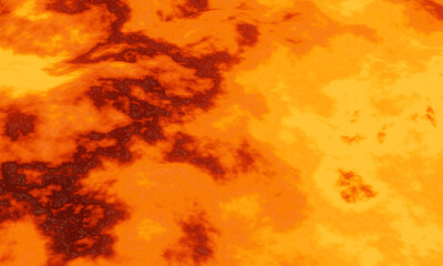 Abstract volcanic lava background. Molten rock surface
