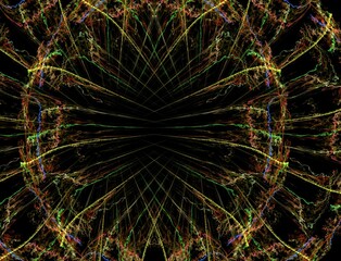 Imaginatory fractal abstract background Image