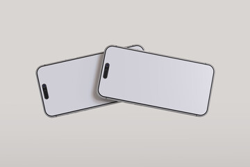 Lansdcape Smartphone Blank Mockup