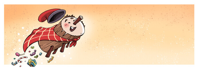 Caga tió, tradicion Catalana que se celebra en navidad