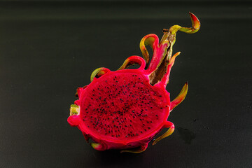 Tropical exotic sweet dragon fruit