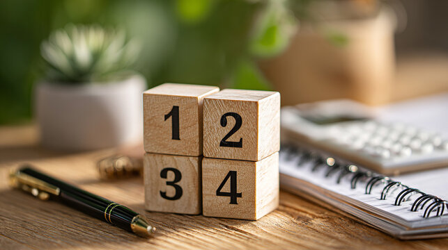 Creative branding concepts focused on wood materials AI generative