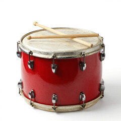 drum isolated on white background