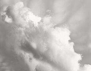 Obraz premium Air and sky in Cloud Dancer colour of 2026 year. Modern trendy cloudy off-white texture.